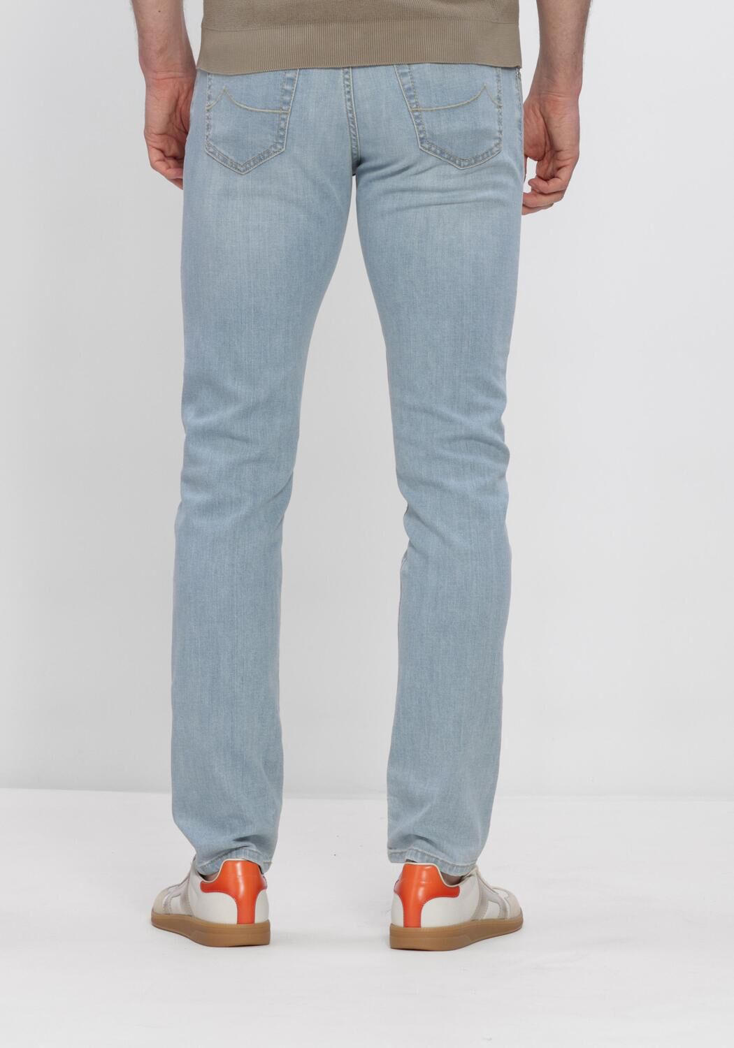 Lichtblauwe JACOB COHEN Slim fit jeans PANT 5 PKT SLIM FIT NICK - large