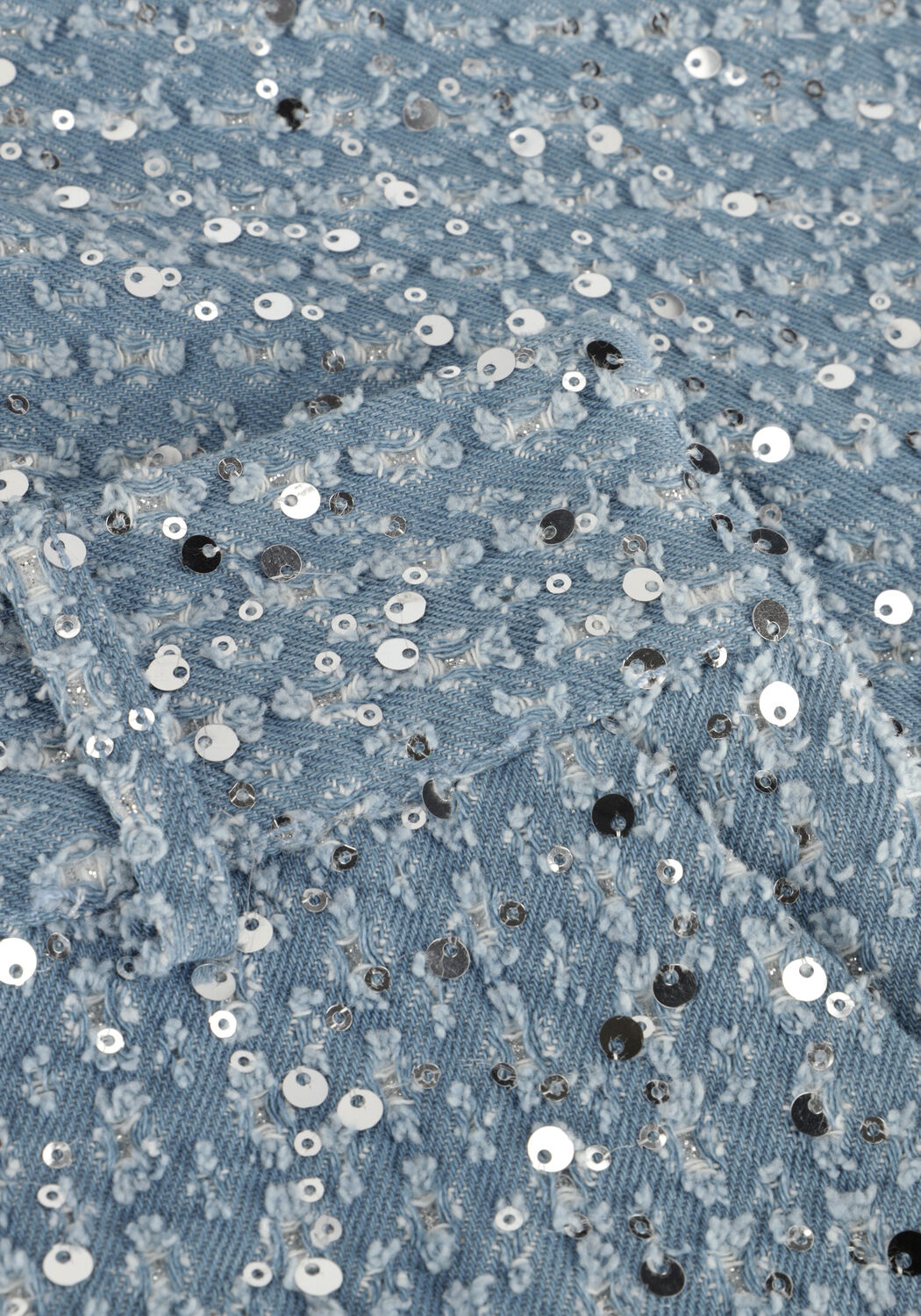 Lichtblauwe SECOND FEMALE Minirok LEMARA SKIRT - large