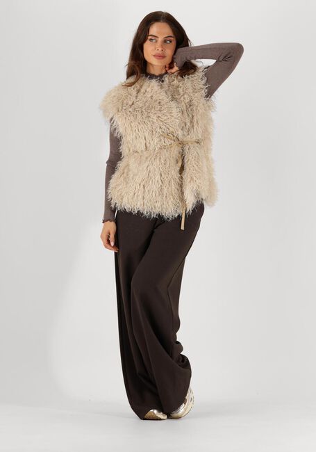 Taupe ROSEMUNDE Top BOSTON TURTLENECK W/ LUREX - large
