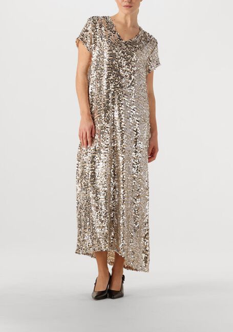 Metallic BRUUNS BAZAAR Midi jurk BIARA DRESS - large
