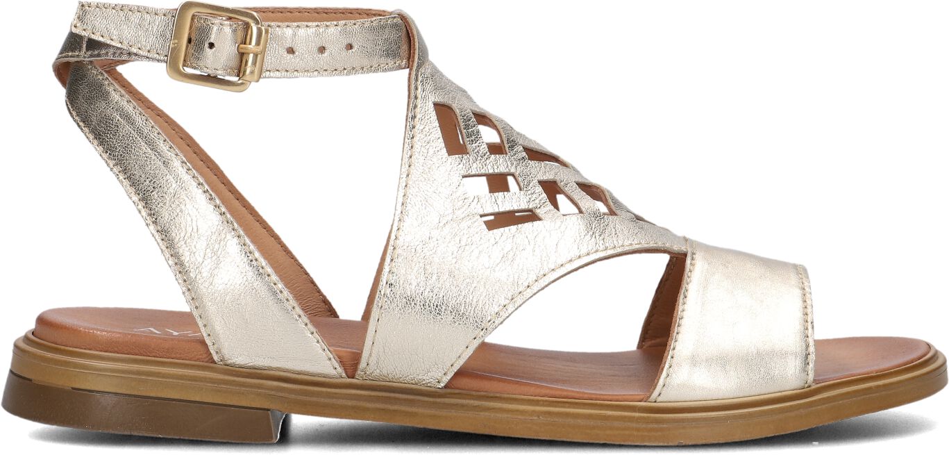 Ayana Sandalen
Dames M05088, Maat: 42, Materiaal: Leer, Kleur: Goud
