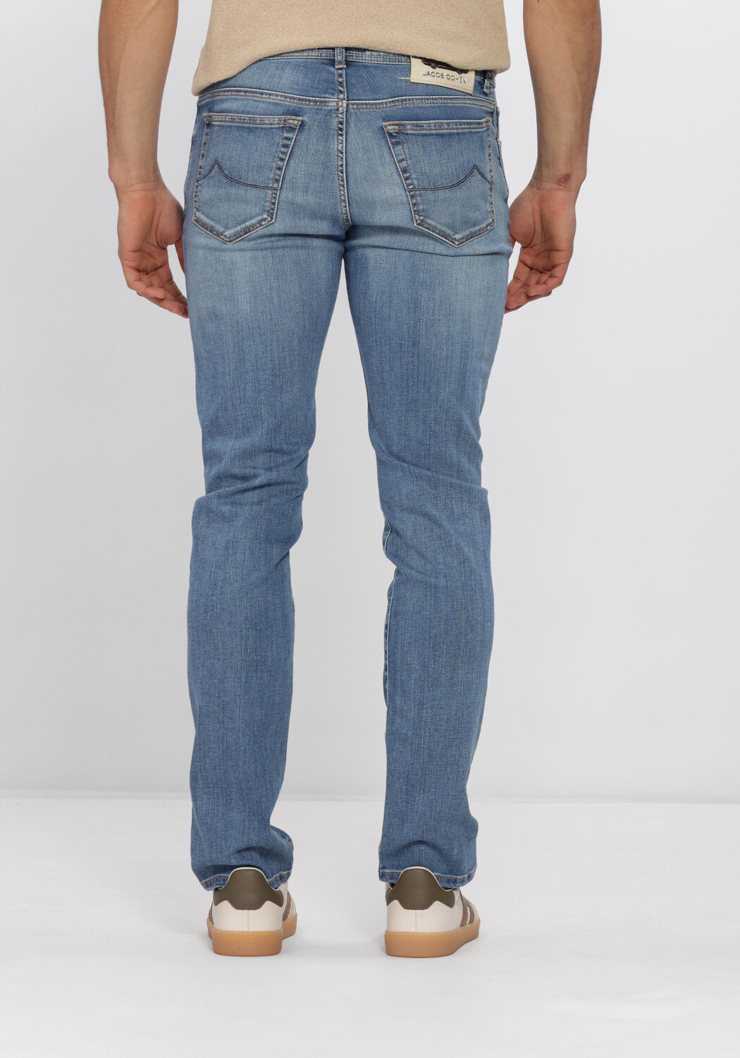 Blauwe JACOB COHEN Slim fit jeans PANT 5 PKT SLIM FIT BARD - large