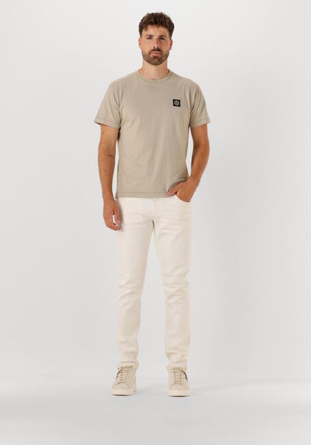 Beige STONE ISLAND T-shirt SS T SHIRT - large
