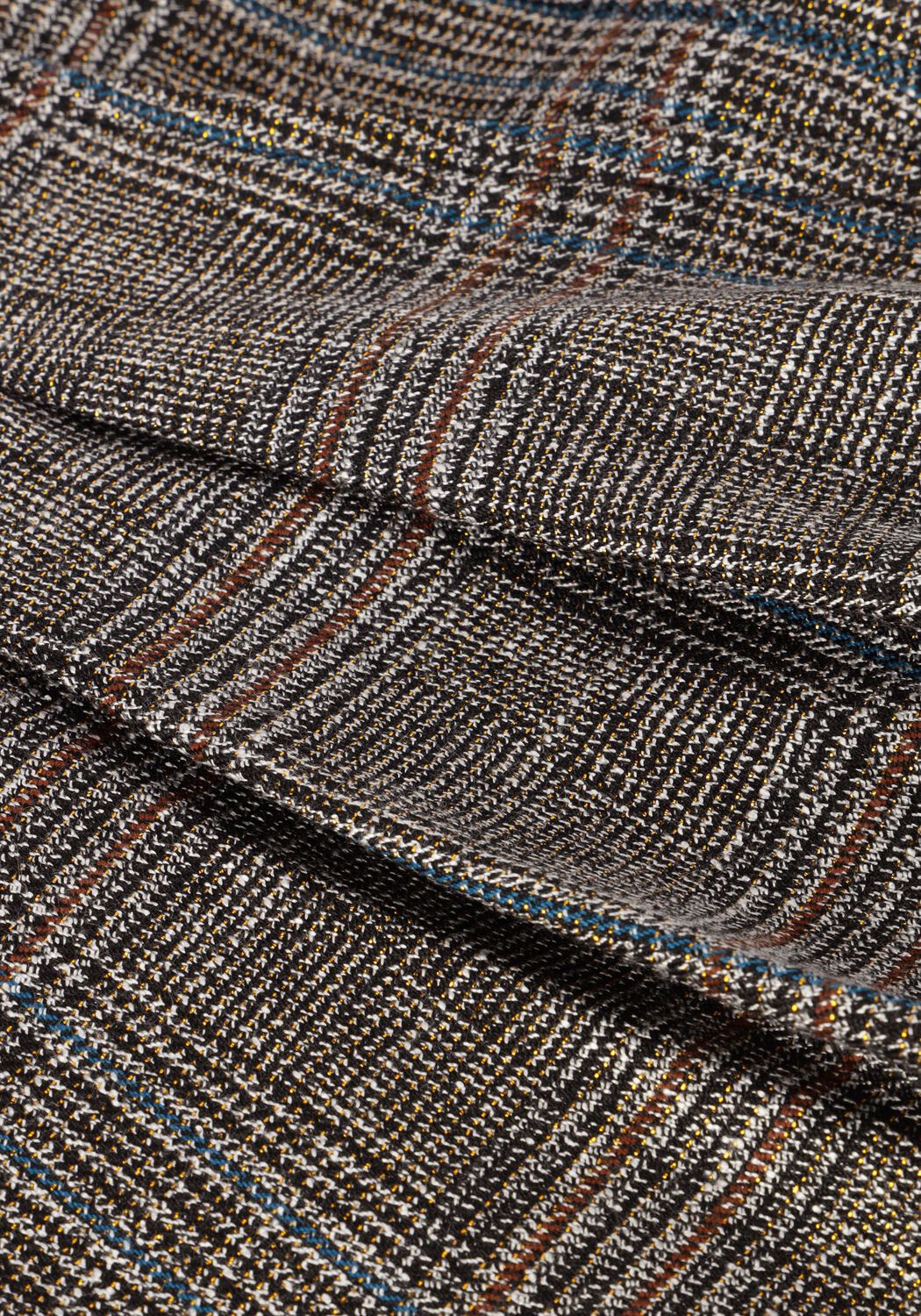 Zwarte AAIKO Pantalon FREDERIQUE TWEED VIS 540 - large