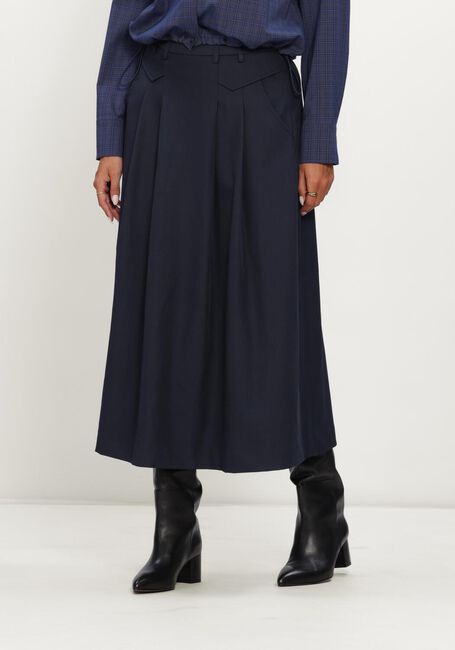 Donkerblauwe CO'COUTURE Maxirok LUNACC POCKET PLEAT SKIRT - large