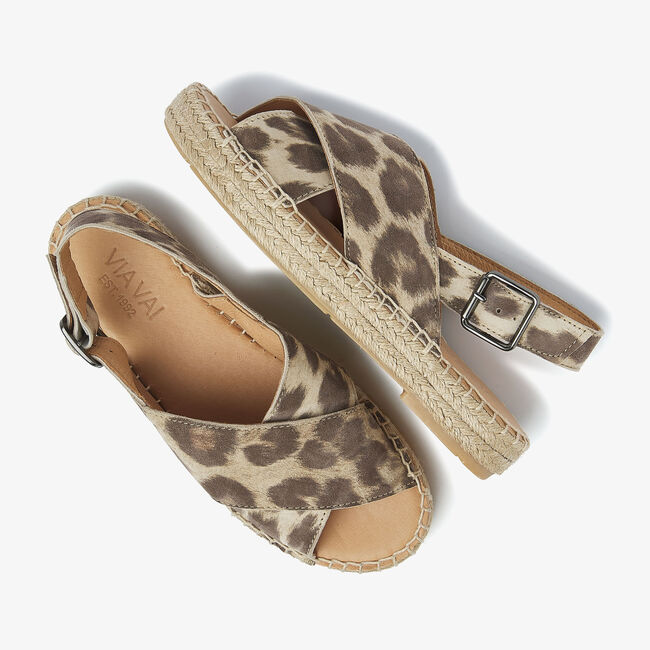 Beige VIA VAI Platte sandalen MONDI ISABELLA - large