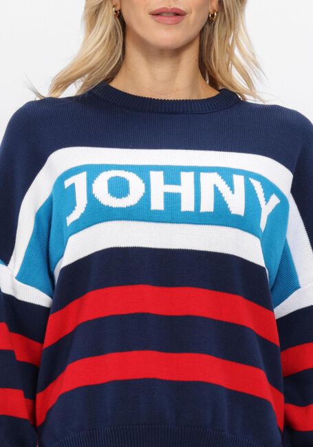 Donkerblauwe JOHNY Truien/vesten ROXY CREWNECK - large