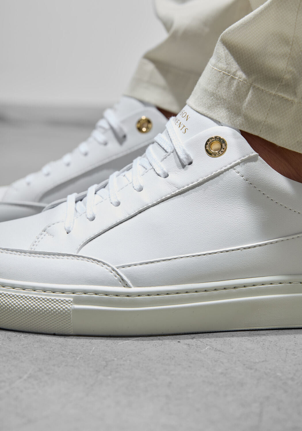 Witte Mason Garments Lage sneakers TIA DRESS NUOVO - large