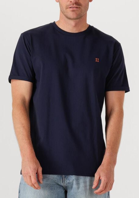 Donkerblauwe LES DEUX T-shirt NORREGAARD T-SHIRT - large