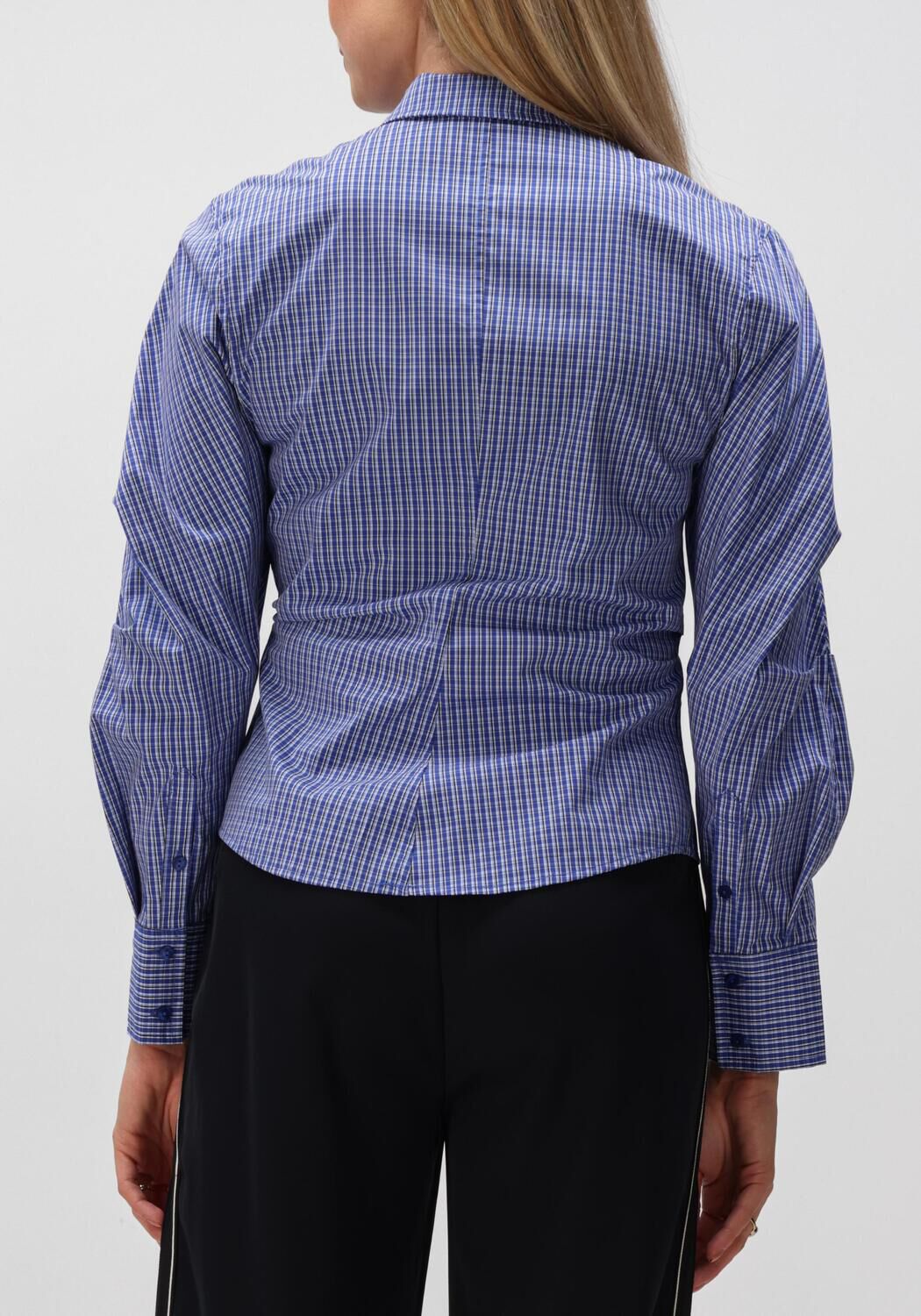 Blauwe CO'COUTURE Top ANIZA ASYM SHIRT - large