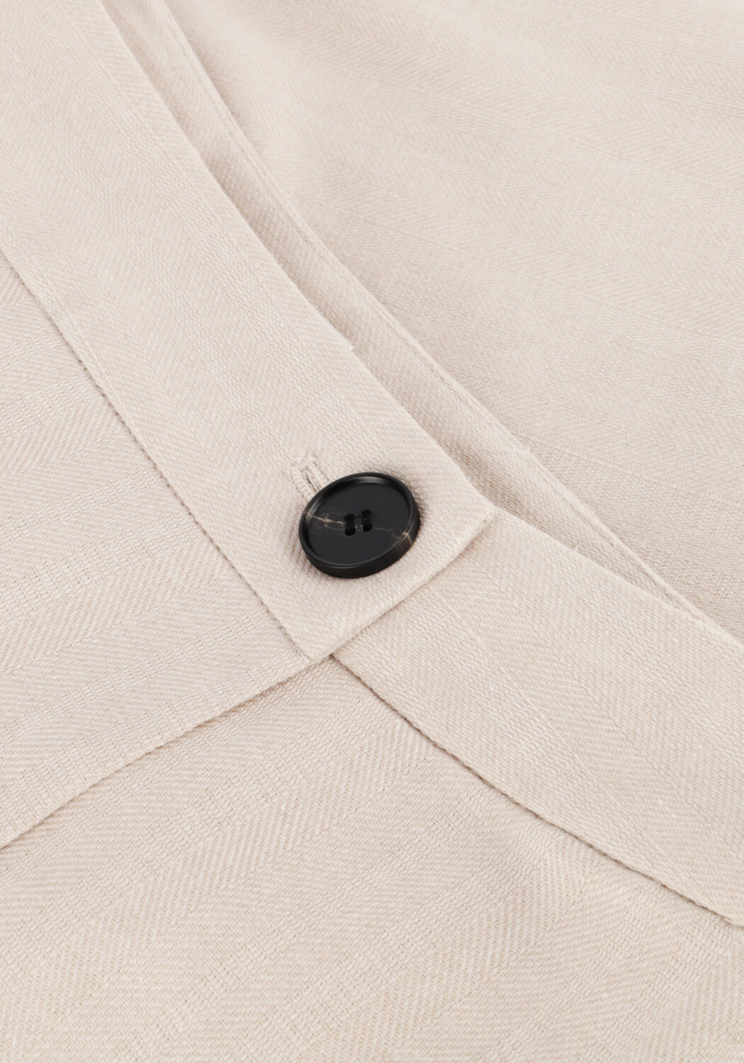 Beige CO'COUTURE Korte broek LISACC LINEN WRAP SKORT - large