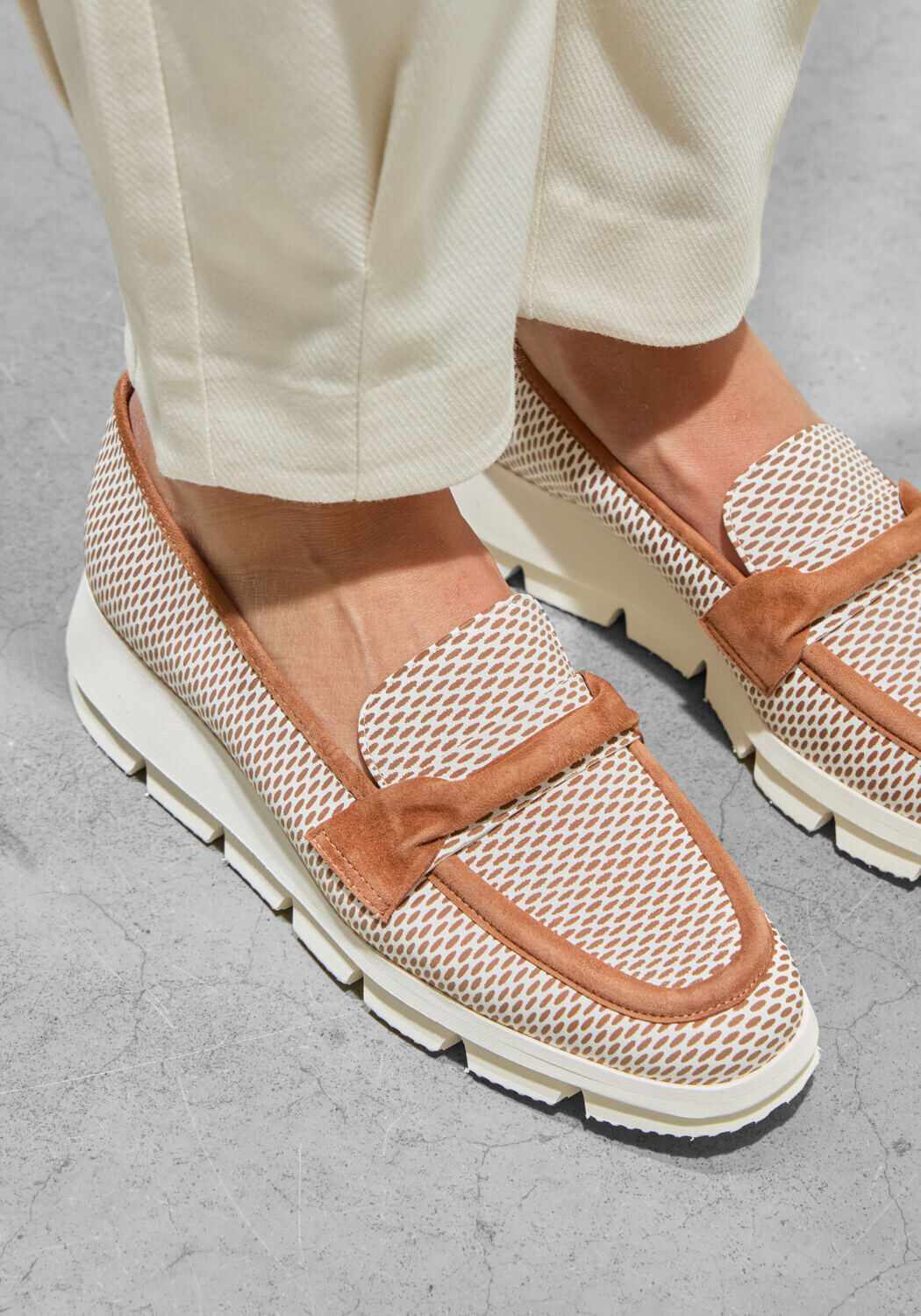 Bruine BRUNATE Loafers 40202 - large