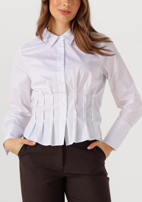 Witte CO'COUTURE Blouses POPPY PLEAT WAIST - large