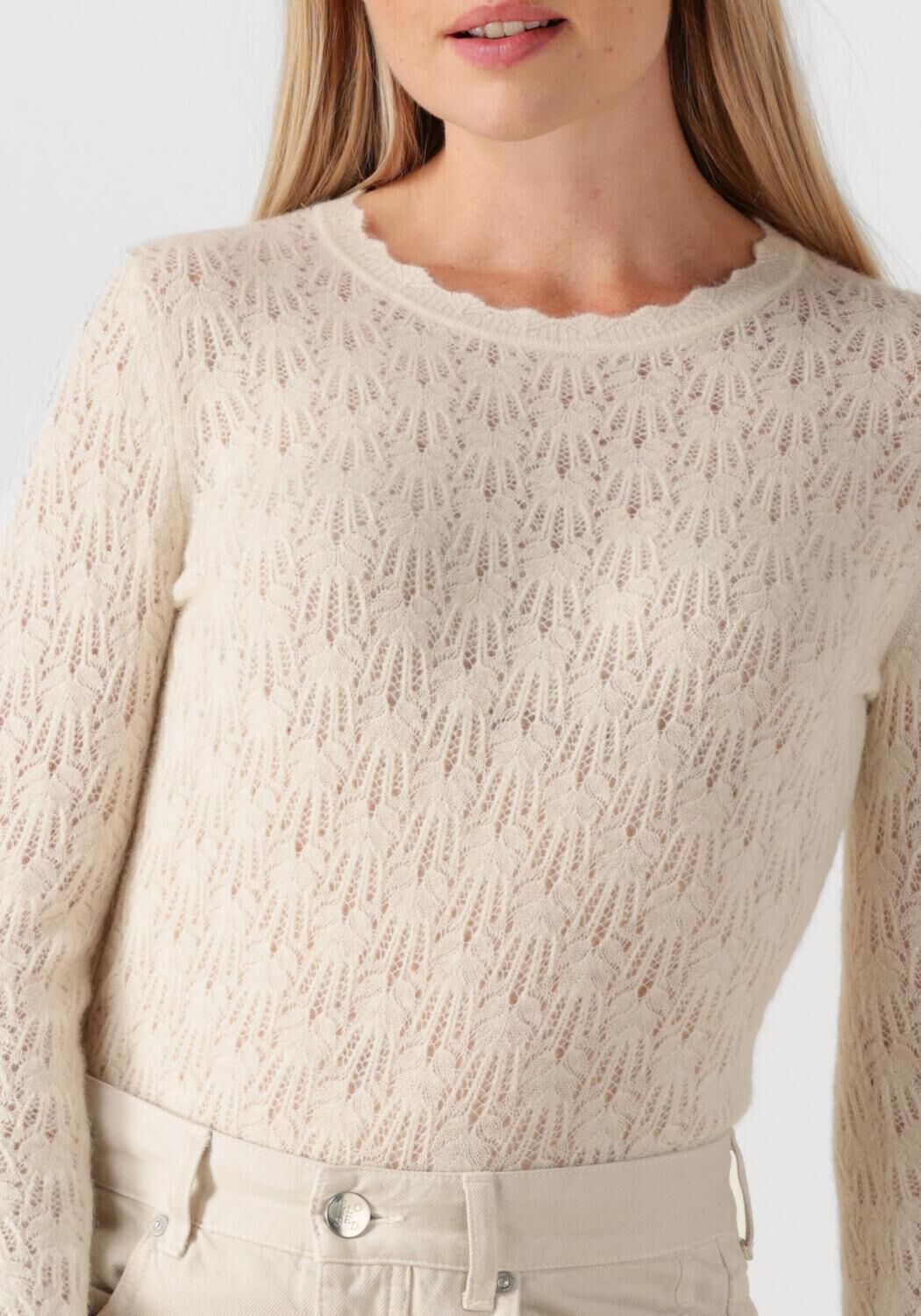 Gebroken wit MARANT ETOILE Trui OBELINE-GC 25APU0726FA - large