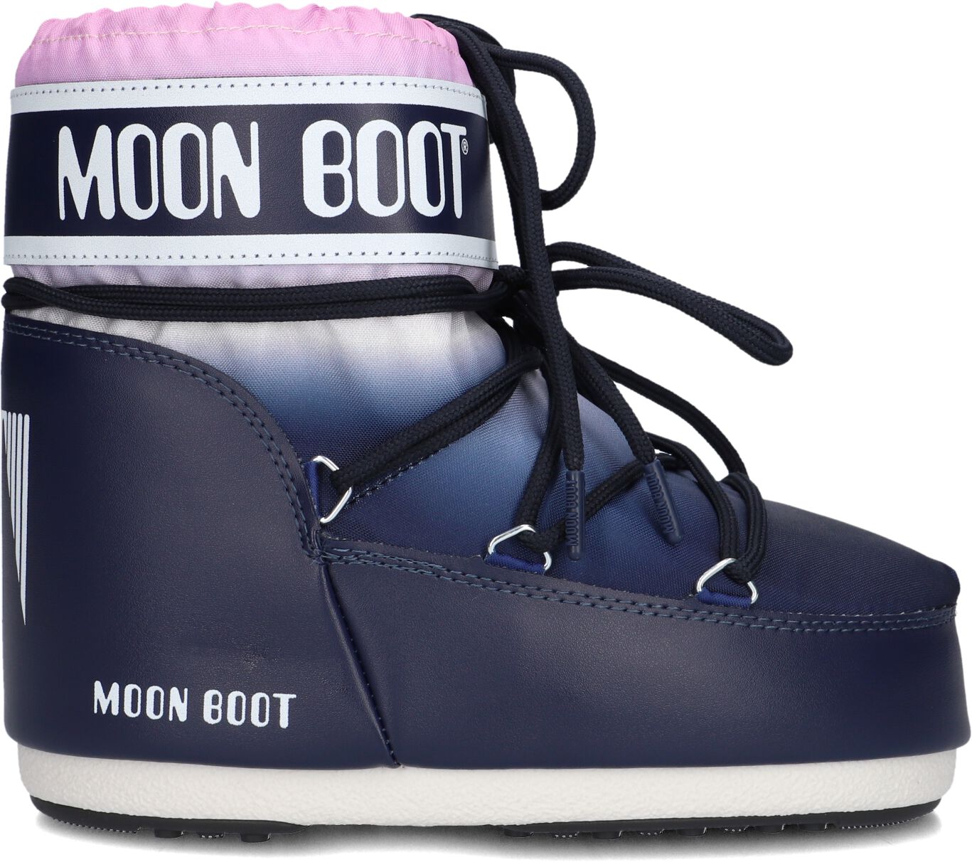 Moon Boot Snowboots Dames Icon Low Moonrise, Maat: 39/41, Materiaal: Textiel, Kleur: Blauw
