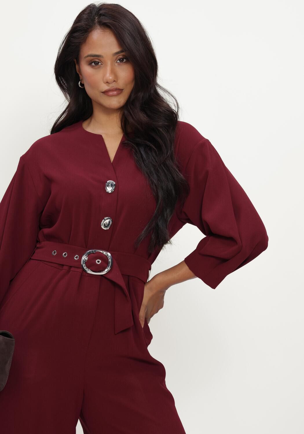 Bordeaux CAROLINE BISS Jumpsuit 4581 - large