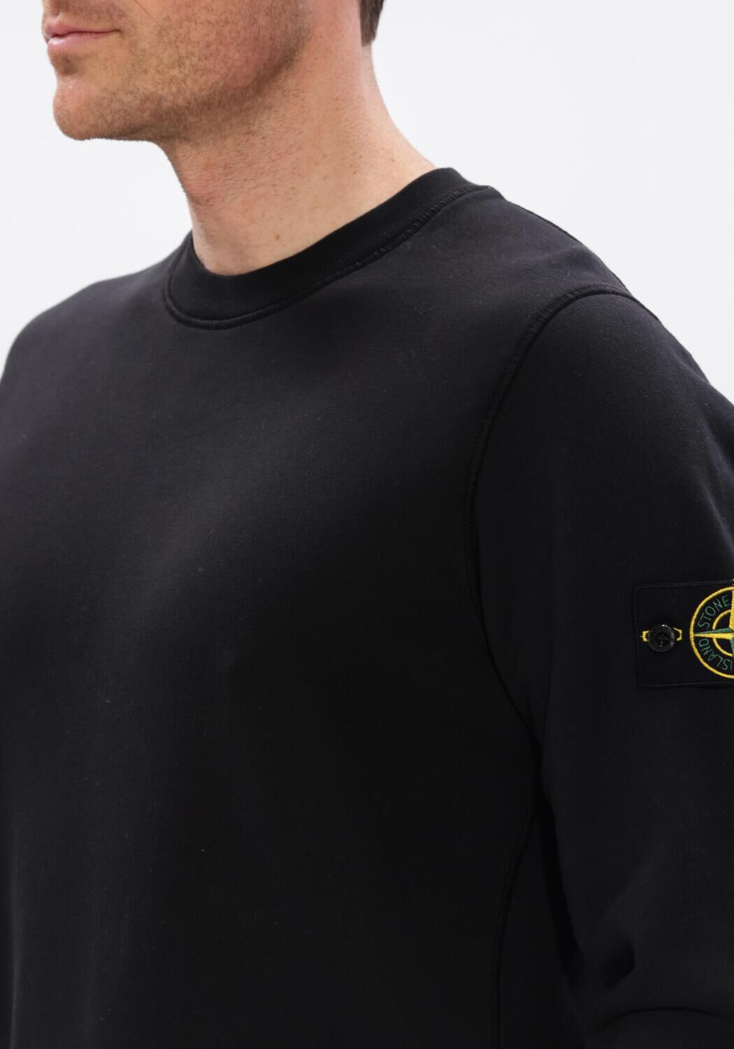 Zwarte STONE ISLAND Trui SWEATSHIRT S0051 - large