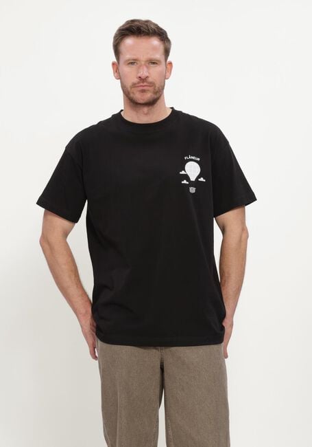Zwarte FLANEUR T-shirt BALLOON T-SHIRT - large