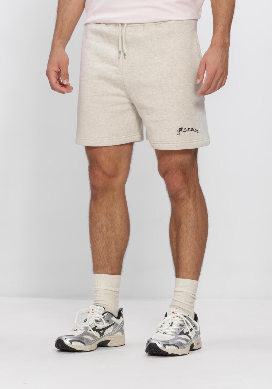 Grijze FLANEUR Korte broek SIGNATURE SHORTS - large