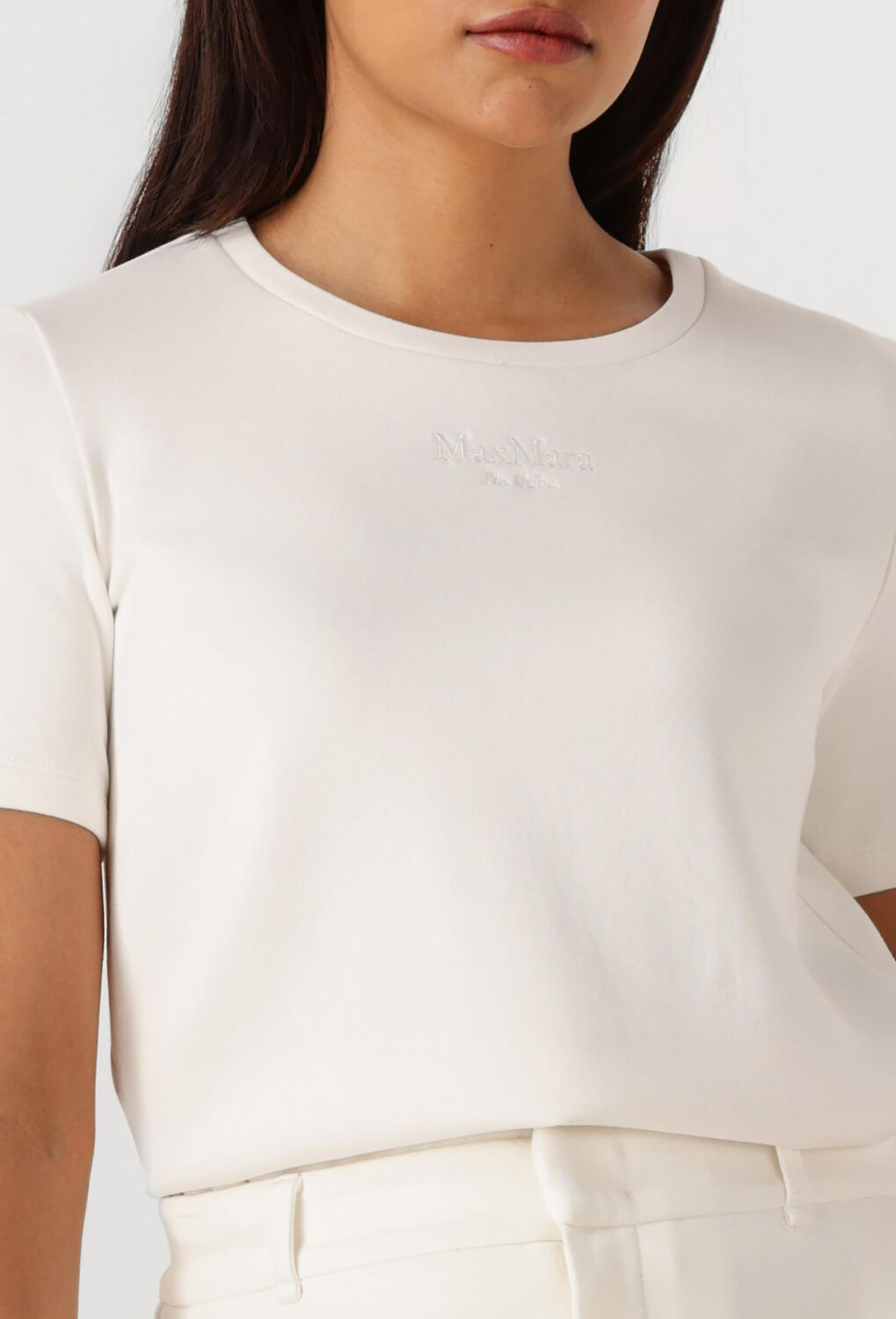 Ecru MAX MARA T-shirt TUBO - large