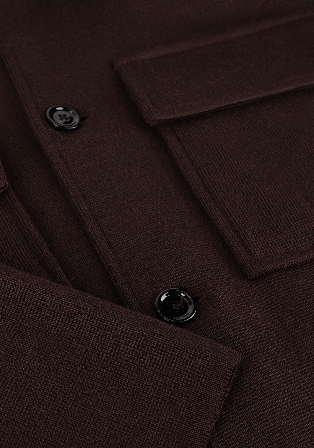 Bruine LARDINI Overshirt GIACCA MAGLIA UOMO - large