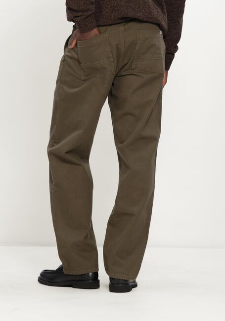 Groene FOR&Eacute;T Chino CLAY TWILL PANTS - large