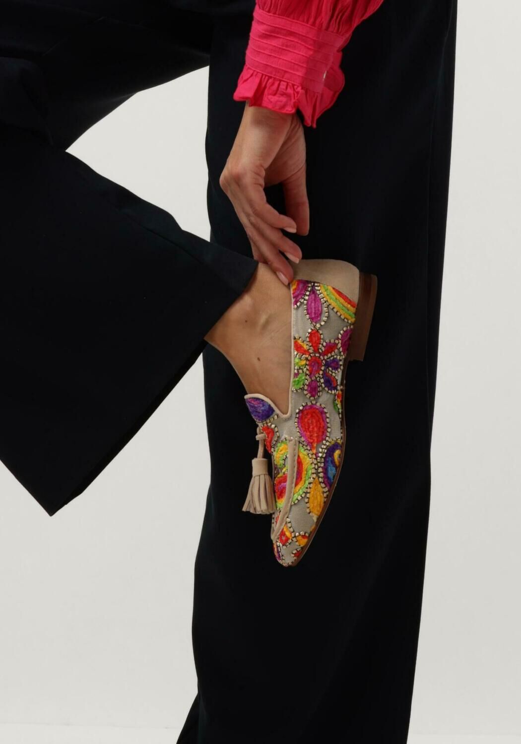 Beige PEDRO MIRALLES Loafers 14582 - large