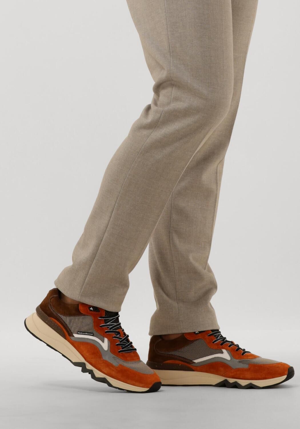 Cognac FLORIS VAN BOMMEL Lage sneakers SFM-10178 DE ZAGER - large