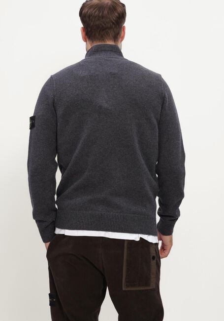 Donkergrijze STONE ISLAND Trui LS POLO S00A3 - large