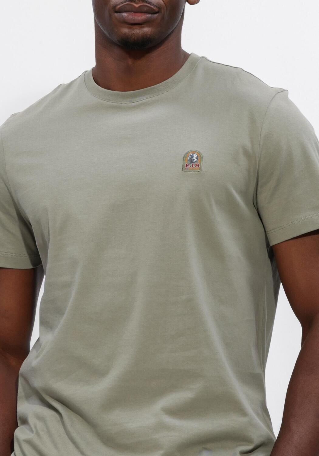 Khaki PARAJUMPERS T-shirt PATCH TEE - large