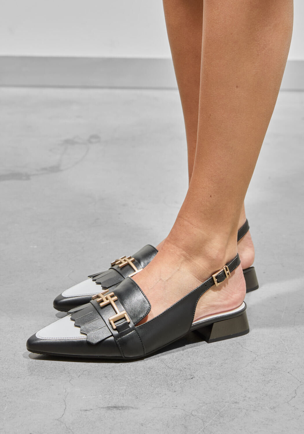 Zwarte HISPANITAS Slingbacks CHV253817 - medium