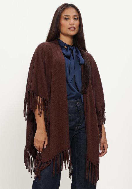 Bruine LUISA CERANO Vest CAPE AUS ALPAKA-MIX - large