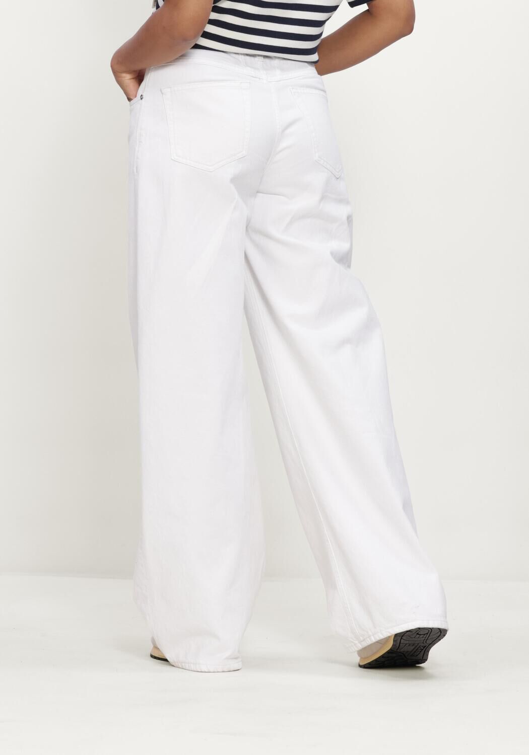 Witte CLOSED Wide jeans JAYLA - large