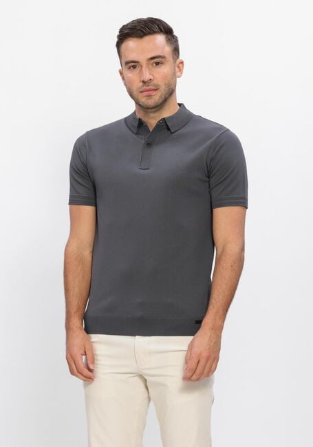 Grijze GENTI Polo POLO 2 BUTTON SS 1260 - large