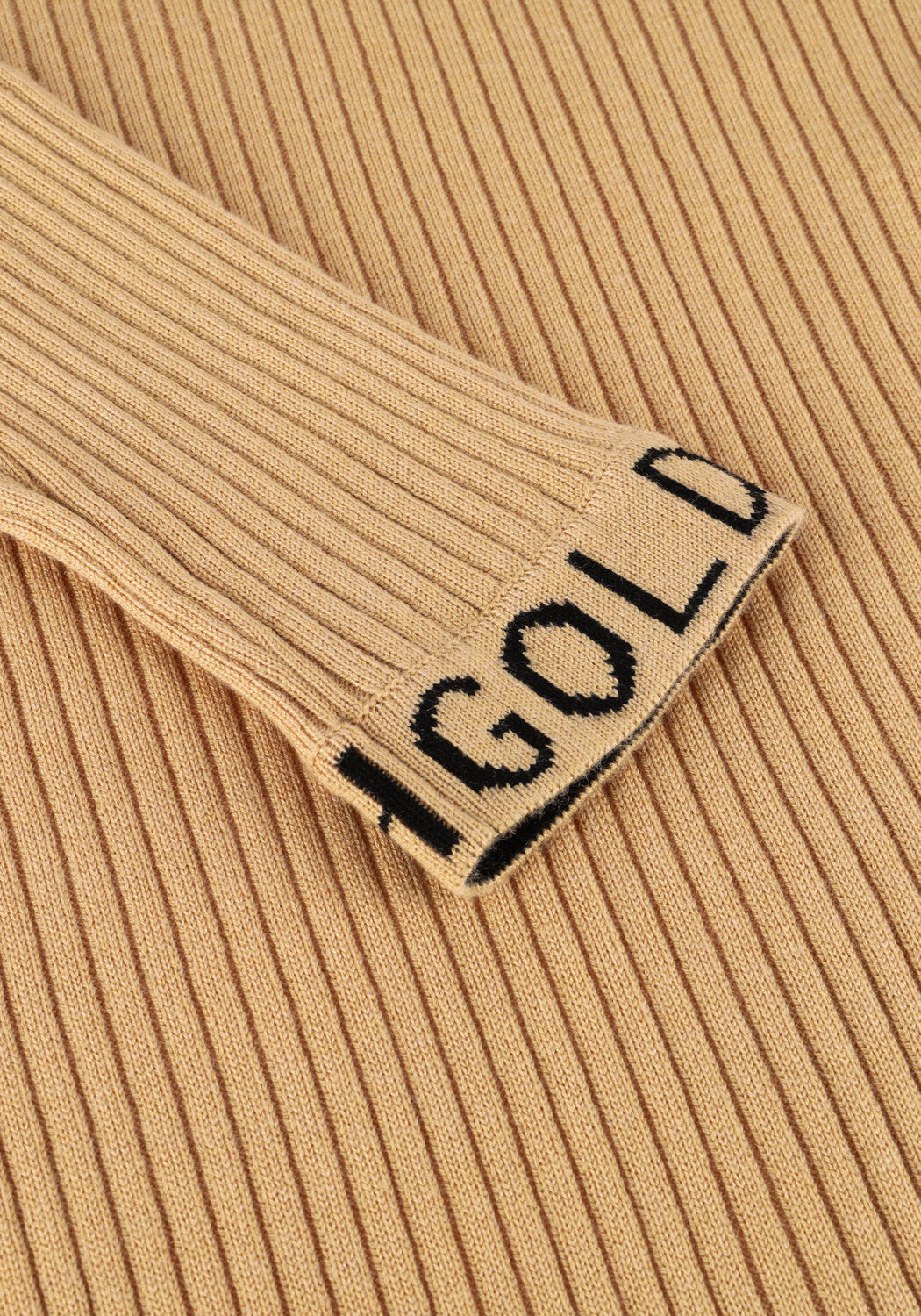 Camel GOLDBERGH Coltrui MIRA LONG SLEEVE KNIT SWEATER - large