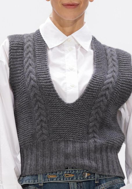 Donkergrijze LISA YANG Spencer SALLIE VEST - large