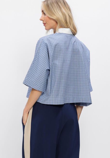 Blauwe JOHNY Tops & T-shirts BERRY SHIRT CROPPED - large