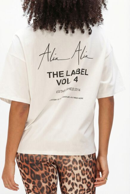 Witte ALIX THE LABEL T-shirt LADIES KNITTED BULL T-SHIRT - large