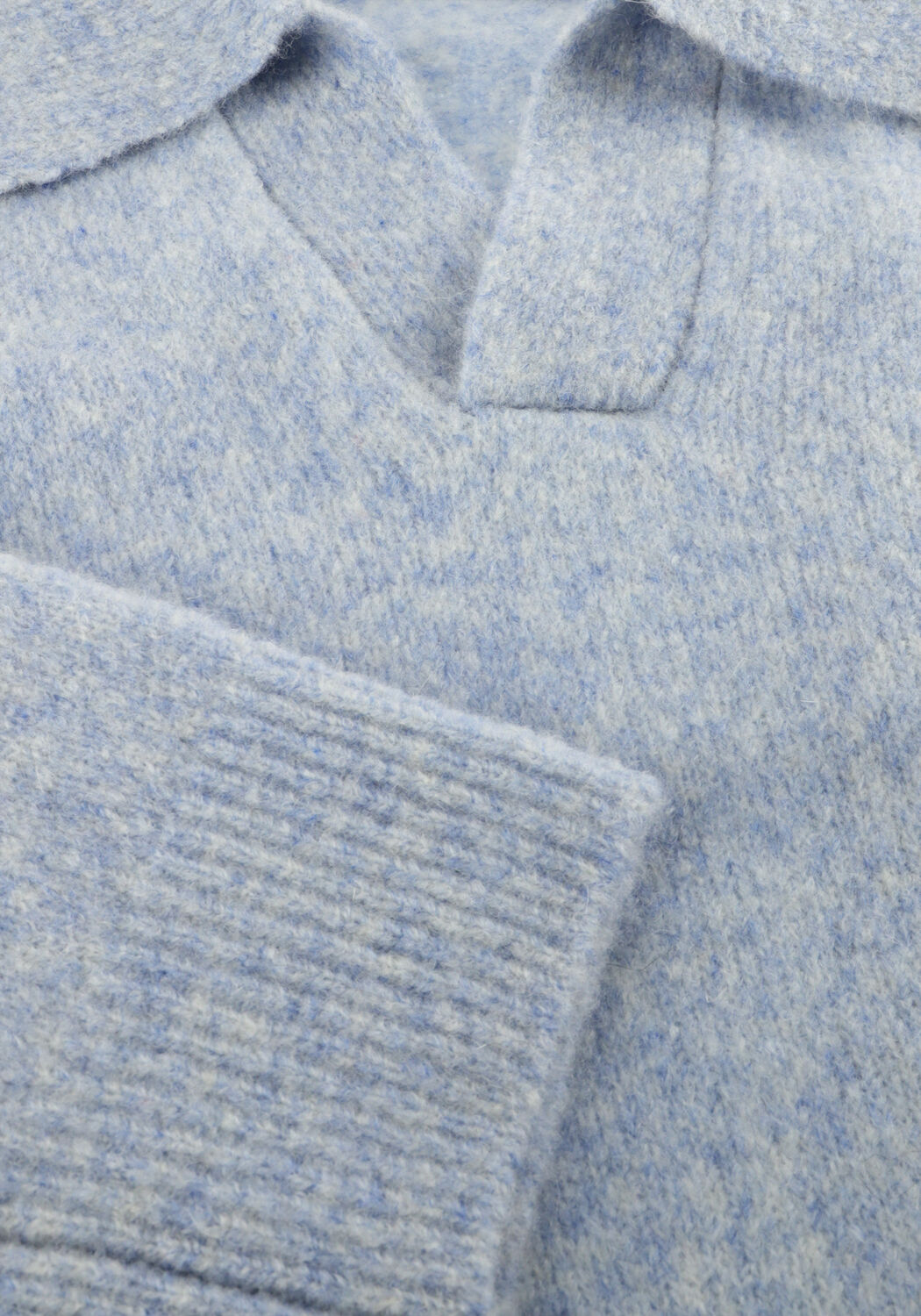 Lichtblauwe NN.07 Trui HOPE 6683 - large