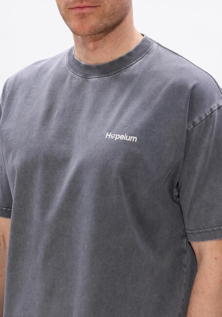Donkergrijze HOPEIUM T-shirt LOGO TEE SS - large