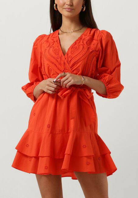 Oranje SUNCOO Mini jurk CLIFF - large