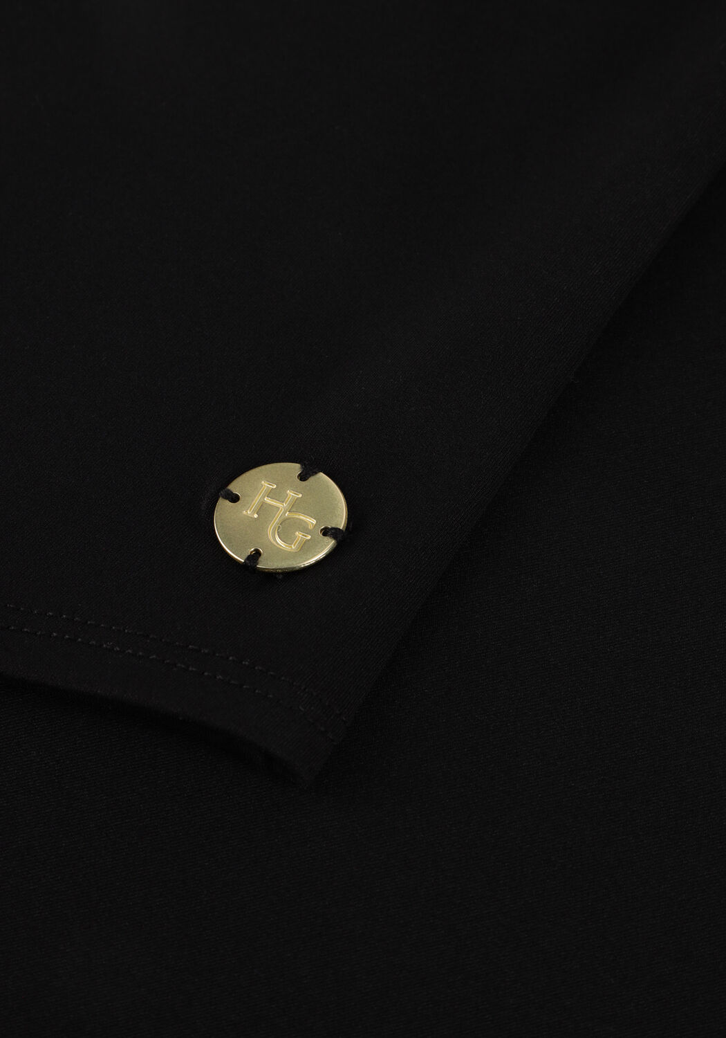 Zwarte HOUSE OF GRAVITY T-shirt ACTIVE BASIC TEE - large