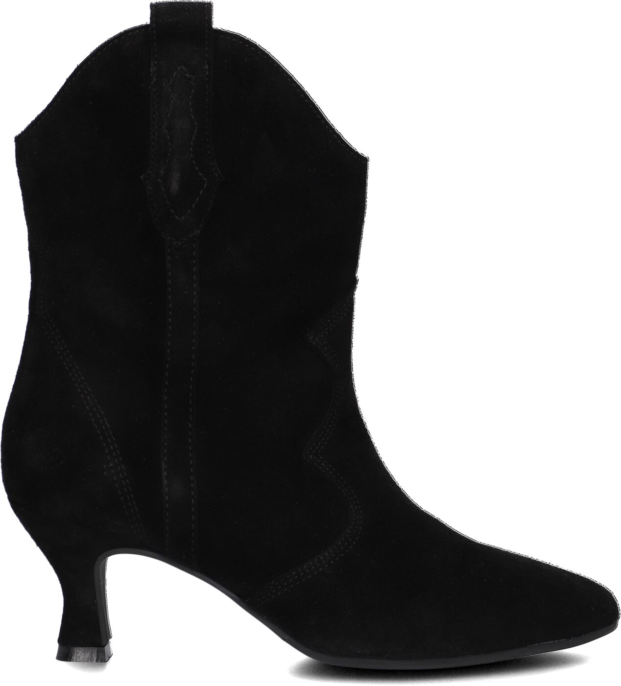 VIA VAI Enkellaarsjes
Dames Noelle Ryder, Maat: 38, Materiaal: Suède, Kleur: Zwart