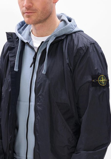 Donkerblauwe STONE ISLAND Gewatteerde jas JACKET S0A23 - large