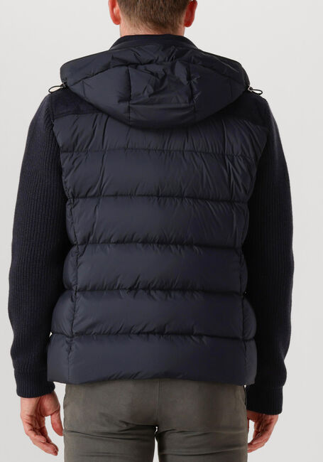 Donkerblauwe MOORER Gewatteerde jas ALLORI LSM - large