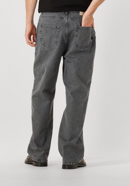 Donkergrijze FILLING PIECES Straight leg jeans DENIM PANTS WASHED - large