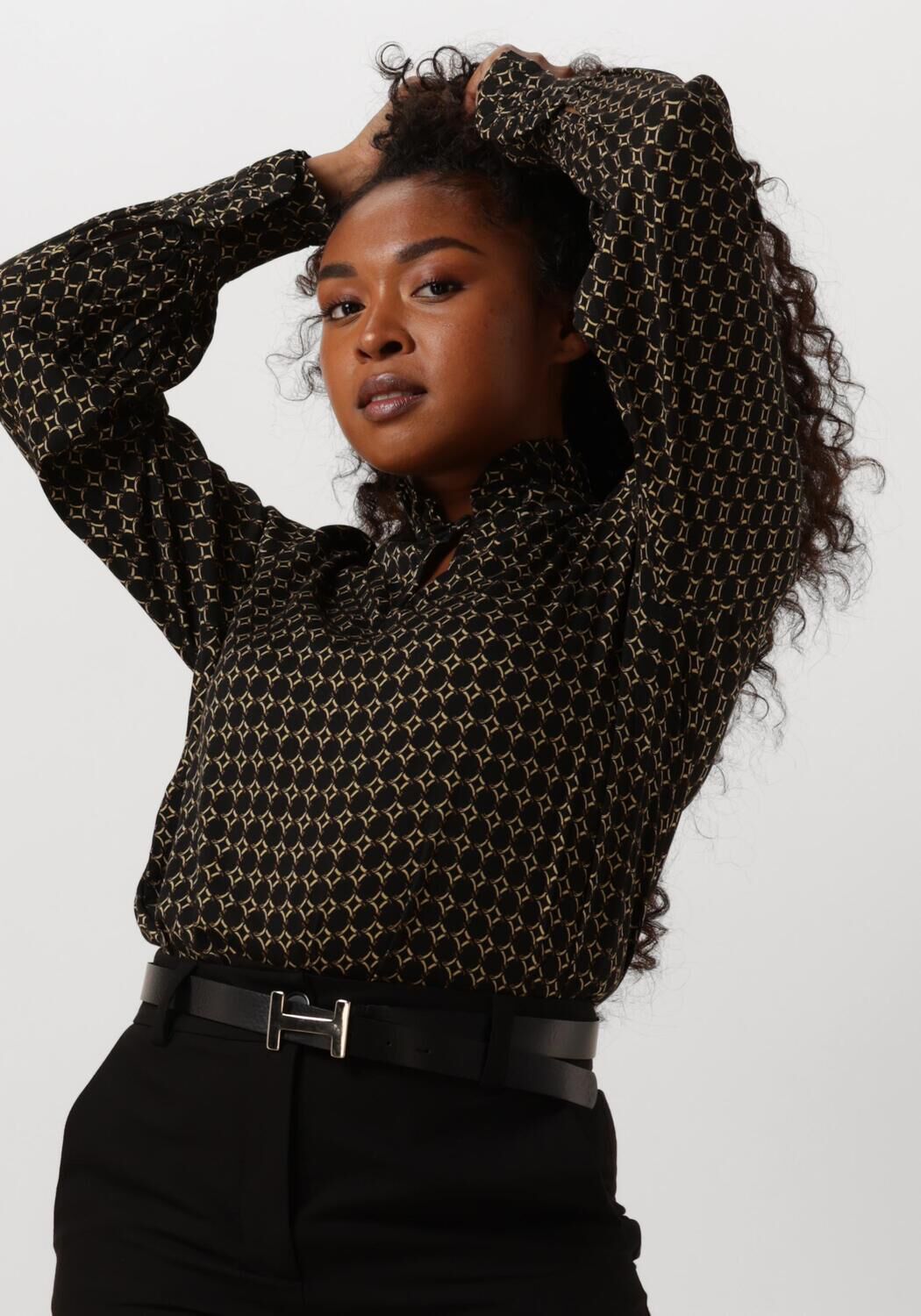 Dea Kudibal Blouse Dames Merle, Maat: M, Kleur: Camel afbeelding 1