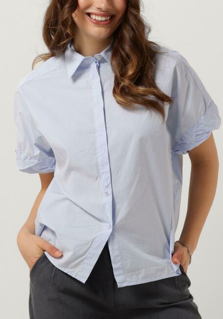 Lichtblauwe KNIT-TED Blouses LIZZY - large