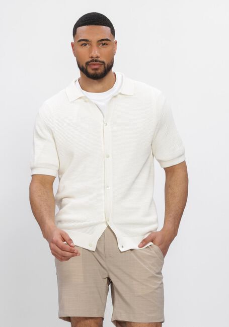 Ecru WAHTS Polo RYANS KNITTED COMBED COTTON - large