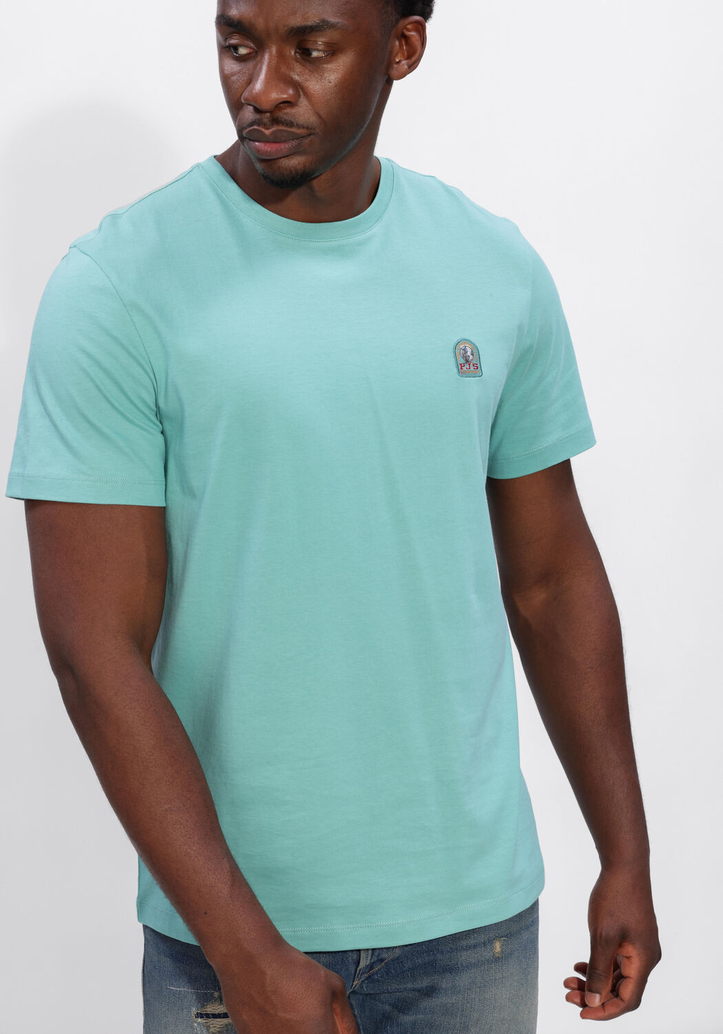 Mint PARAJUMPERS T-shirt PATCH TEE - large